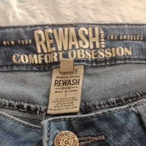 Rewash Blue Skinny Jeans with Faded Wash